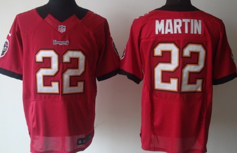 Tampa Bay Buccaneers 22 Doug Martin Red Nike Elite Jersey